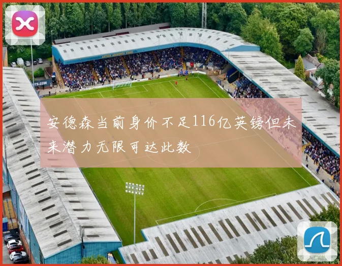 安德森当前身价不足116亿英镑但未来潜力无限可达此数